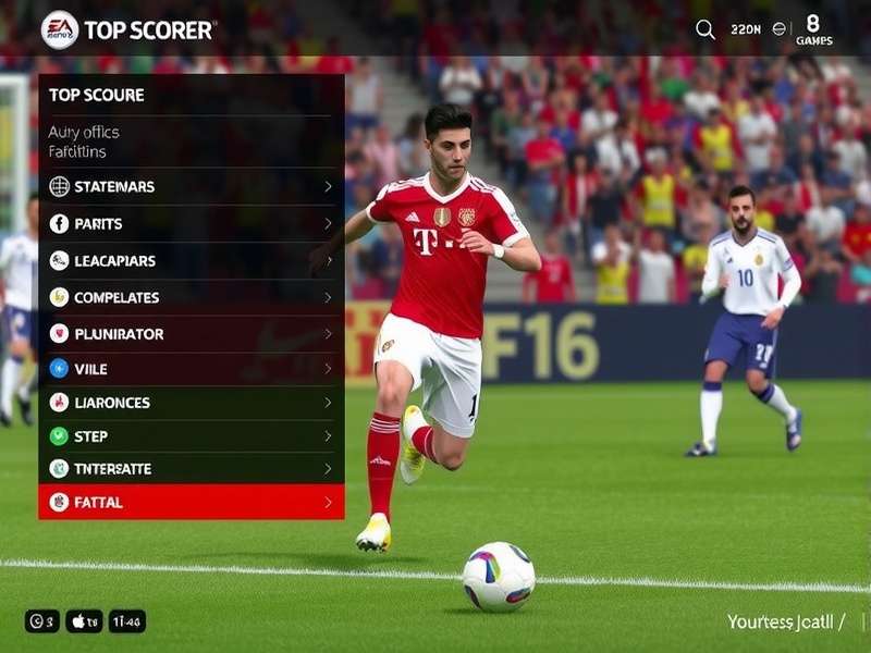 FIFA Top Scorer IN Gameplay